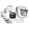 Image de BOSCH MUM58W20 Série 4, Robot pâtissier moteur extra-puissant, Mouvement planétaire 3D, bol mélangeur, 7 vitesses + turbo, 1000 W, Blanc/argenté en occasion ou reconditionné