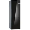 Image de Bosch KGV36VBEAS Série 4 - Réfrigérateur combiné, pose-libre, LowFrost | 186 x 60 cm, Noir, 214 L, VitaFresh, Clayette Easy Access, Tiroir de congélation Big Box en occasion ou reconditionné