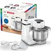 Image de Bosch, robot pâtissier, moteur 700 watts, mélange homogène, kit accessoires pâtisserie, blanc, MUMS2EW00 en occasion ou reconditionné