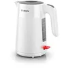 Image de Bosch, bouilloire électrique, MyMoment, poignée ergonomique, grande ouverture, triple sécurité, filtre anti-calcaire, capacité 1,7 L, plastique de haute qualité, blanc, TWK2M161 en occasion ou reconditionné