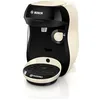 Image de Bosch Machine à café multi-boissons Tassimo Happy friendly, TAS107E, plus de 70 boissons chaudes, OneTouch, cafétière à dosettes, Intellibrew, couleur crème en occasion ou reconditionné