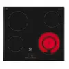 Image de 3EB721LR - Vitrocéramique - 4 plaques de cuisson - Niche - largeur : 56 cm - profondeur : 49 cm - avec côtés biseautés - noir
