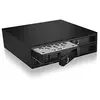 Image de ICY BOX IB-2242SSK - Adaptateur pour baie de stockage - 5,25 pouces à 4 x 2,5 pouces - noir