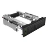 Image de ICY BOX IB-166SSK-B - Rack de stockage mobile - 3.5" - noir
