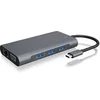 Image de USB-C Dock avec hub HDMI, USB 3.0, Power Delivery, LAN, Lecteur de Cartes, Audio, VGA pour MacBook et Ordinateur Portable