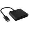 Image de ICY BOX IB-CR301-C3 - Lecteur de carte (SDHC, SDXC, SD, microSDHC, microSDXC, microSDXC UHS-I, SDXC UHS-I, CF) - USB-C 3.0