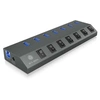 Image de ICY BOX Concentrateur Hub 7 ports USB 3.0