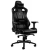 Image de Siège Gamer Epic Cuir véritable Noir