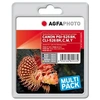 Image de Compatible Avec Canon Cli-526 Agfa Photo Apccli526setd Multipack Noir / Cyan / Magenta / Jaune