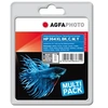 Image de Compatible Avec Hp 364 Xl (n9j74ae) Agfa Photo Aphp364setxldc Multipack Noir / Cyan / Magenta / Jaune