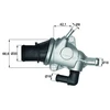 Image de Thermostat, Liqiuide De Refroidissement Behr Mahle Ti12588 Alfa Romeo;Fiat;Lancia