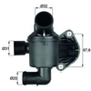 Image de Thermostat D'Eau Mahle Ti3587 Volkswagen