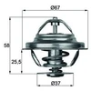 Image de Thermostat D'Eau Mahle Tx2080d Mercedes-Benz;Puch