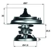 Image de Thermostat D'Eau Mahle Tx2975d Mercedes-Benz;Puch