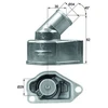 Image de Thermostat D'Eau Mahle Ti992 Daewoo;Opel;Vauxhall