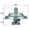 Image de Thermostat, Liqiuide De Refroidissement Behr Mahle Tx5483d