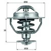 Image de Thermostat, Liquide De Refroidissement Mahle Tx7382d Citroen;Lexus;Mini;Mitsubishi;Peugeot;Subaru;Toyota
