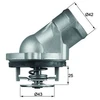 Image de Thermostat D'Eau Mahle Ti4587d Chrysler;Mercedes-Benz;Puch