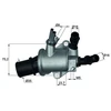 Image de Thermostat D'Eau Mahle Ti14388 Alfa Romeo;Cadillac;Fiat;Opel;Saab;Suzuki;Vauxhall