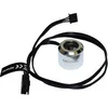 Image de Anneau ARGB pour Tube Ø13mm Aurora HardTube LED Ring (Argent)