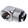 Image de Eiszapfen Connector Series L-connector - Raccord pour système de refroidissement par liquide - chrome