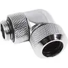 Image de Eiszapfen 13 mm HardTube compression fitting 90° rotatable G1/4 - Raccord à angle de compression de système de refroidissement liquide - chrome