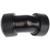 Image de Raccord à 45° à compression pour Tube Ø13mm Eiszapfen (Noir)
