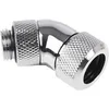 Image de Eiszapfen 13 mm HardTube compression fitting 45° rotatable G1/4 - Raccord à angle de compression de système de refroidissement liquide - chrome