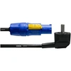 Image de CFCA1.5SRC - Câble d'alimentation PowerCon-SCHUKO coudé 1.5 m