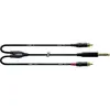 Image de Câble Y Bretelle Jack Stéréo/2 RCA 3 M Câbles adaptateur