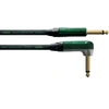 Image de Cable Guitare Jack Droit /Coudé 6 M Vert Câbles jack / instrument