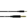 Image de CFM 1,5 WV Câble mini Jack 3.5mm/Jack 6.3mm - 1.5m