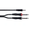 Image de Câble Y Bretelle Mini-jack Stéréo / 2 Jacks Mono 3 M