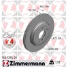 Image de Disque De Frein Zimmermann 150.1295.20 Bmw