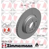 Image de Disque De Frein Zimmermann 150.3411.20 Bmw