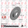 Image de Disque De Frein Zimmermann 400.3641.20 Mercedes-Benz