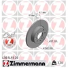 Image de Disque De Frein Zimmermann 430.1493.20 Opel