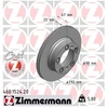 Image de Disque De Frein Zimmermann .1524.20 Porsche