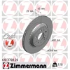 Image de Disque De Frein Zimmermann 610.3708.20 Volvo