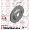Image de Disque De Frein Zimmermann 100.3336.20 Audi