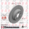 Image de Disque De Frein Zimmermann 600.3239.20 Audi;Porsche;Volkswagen