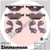 Image de Kit De Plaquettes De Frein, Frein À Disque 20995.170.1 Zimmermann Zimmermann 20995.170.1 Bmw