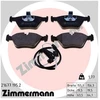 Image de Kit De Plaquettes De Frein, Frein À Disque 21677.195.2 Zimmermann Zimmermann 21677.195.2 Bmw