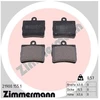Image de Kit De Plaquettes De Frein, Frein À Disque 21900..1 Zimmermann Zimmermann 21900..1 Mercedes-Benz