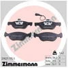 Image de Kit De Plaquettes De Frein, Frein À Disque 21927.175.1 Zimmermann Zimmermann 21927.175.1 Fiat;Lancia