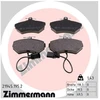 Image de Kit De Plaquettes De Frein, Frein À Disque 21945.195.2 Zimmermann Zimmermann 21945.195.2 Audi;Seat;Volkswagen