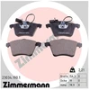 Image de Kit De Plaquettes De Frein, Frein À Disque 23034..1 Zimmermann Zimmermann 23034..1 Volkswagen