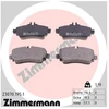Image de Kit De Plaquettes De Frein, Frein À Disque 23070.195.1 Zimmermann Zimmermann 23070.195.1 Mercedes-Benz