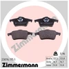 Image de Kit De Plaquettes De Frein, Frein À Disque 23076.175.1 Zimmermann Zimmermann 23076.175.1 Volvo
