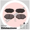Image de Kit De Plaquettes De Frein, Frein À Disque 23354.140.1 Zimmermann Zimmermann 23354.140.1 Mazda